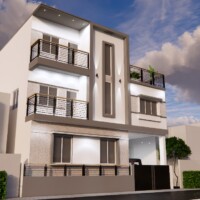 Modern Minimalist Residence – Zamin Pallavaram, Chennai