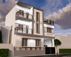 Modern Minimalist Residence – Zamin Pallavaram, Chennai