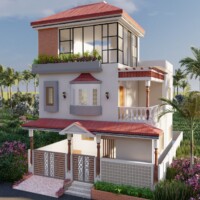 Neo-Classical Duplex Villa – Pammal, Chennai
