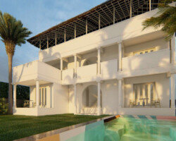 ECR Beach House with Pool & Landscape
